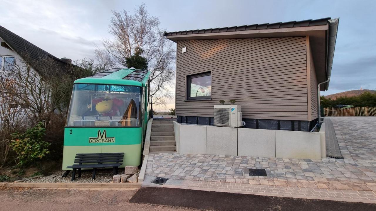 Exklusives Holzhaus Mit Bergbahn - Baden-Baden Im Schwarzwald Villa Kültér fotó