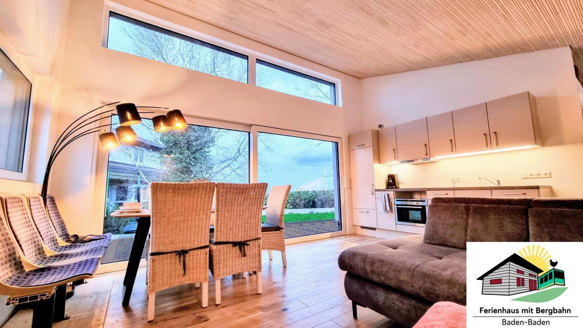 Exklusives Holzhaus Mit Bergbahn - Baden-Baden Im Schwarzwald Villa Kültér fotó